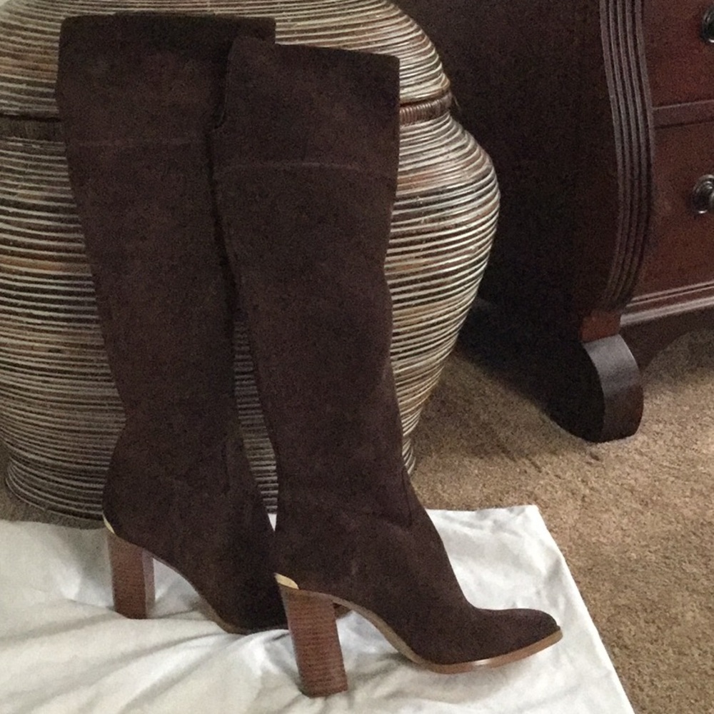 Michael Kors Suede over the knee boots